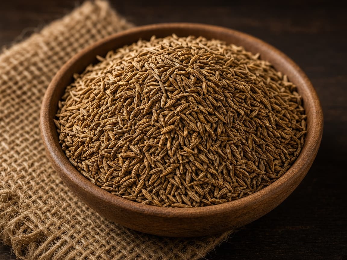 Indian cumin seeds